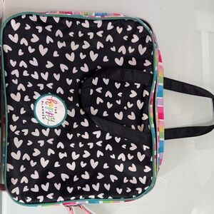Happy Planner Heart Pattern Tote Bag